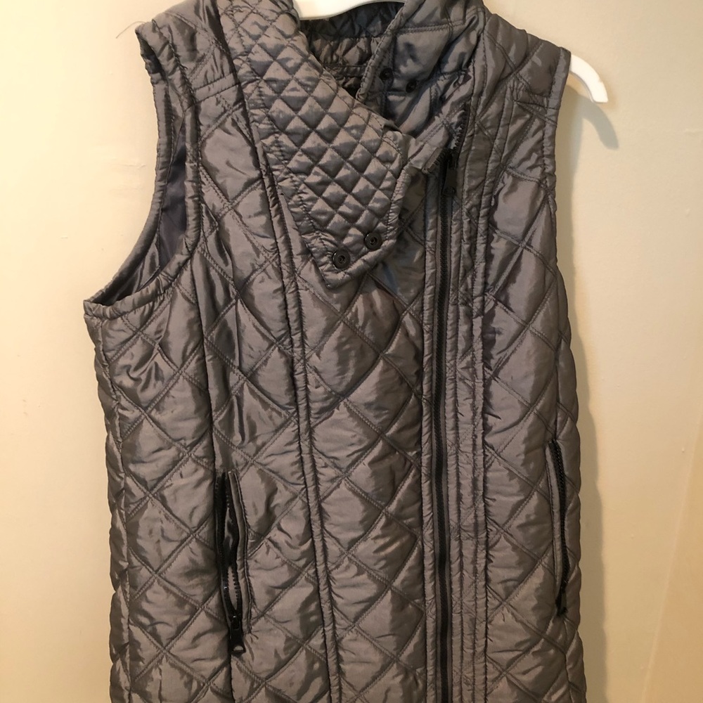 Gray vest